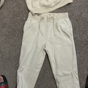 Sacre s/m sand beige hoodie and pants